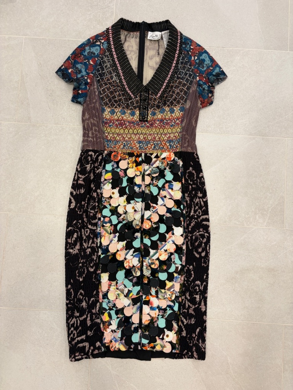 Byron Lars Margot Pencil Dress size 8 - Picture 2 of 9